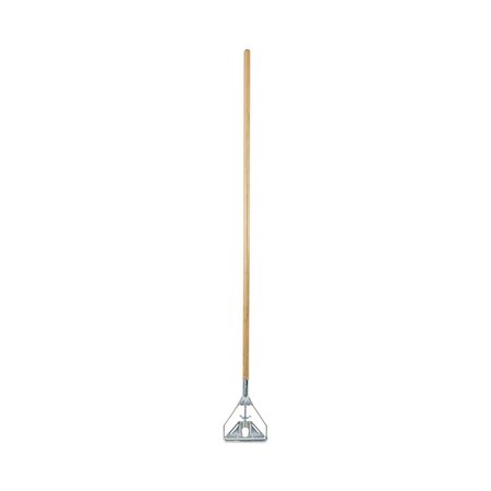 Unisan 63" Mop and Broom Handles, 1.13" Dia, Natural, Wood UNS 603